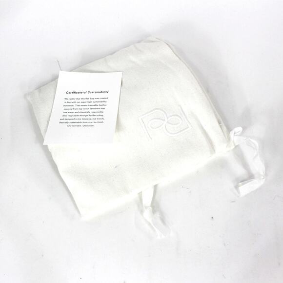 Reformation Monica Black Leather Crossbody Bag Silver Hardware Top Handle NEW - Picture 8 of 9